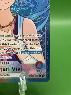 One Piece EB-03 Heroines ENGLISH Nefeltari Vivi Alt Art Leader - Image 3