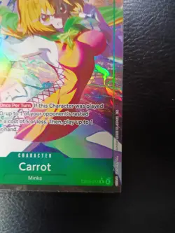 One Piece TCG Carrot ALT ART ENGLISH EB03-013 HEROINES Edition Near Mint💎💎💎 - Image 4
