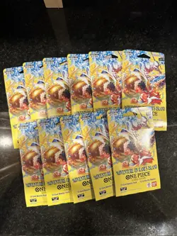 One Piece (OP15) - Adventure on Kami's Island Sleeved Booster Packs - Lot Of 11 - Image 1