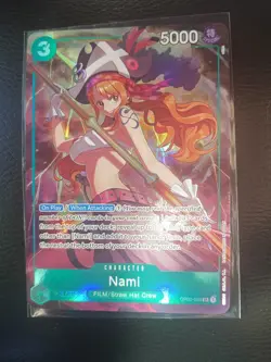 Nami OP02-036 One Piece TCG - Premium Card Collection - English Foil MINT 💎💎💎 - Image 2