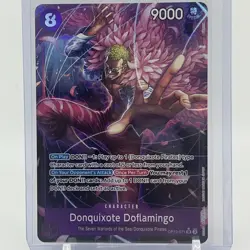One Piece TCG Donquixote Doflamingo OP10-071 SR Alt Art English NM - Image 1