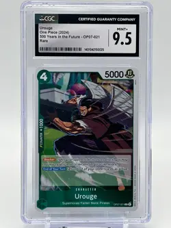 Urouge One Piece (2024) 500 Years in the Future - OP07-021 Rare CGC 9.5 - Image 1