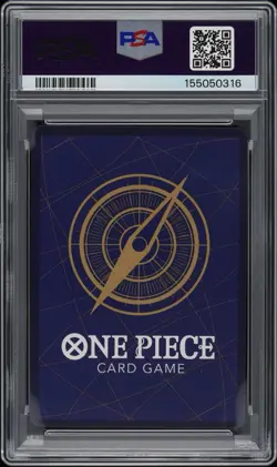 Bandai One Piece Monkey D. Luffy Treasure Cup-Top 8 OP13-118 SEC Foil PSA 10 - Image 2