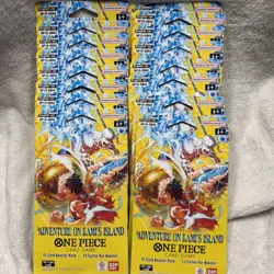 One Piece TCG OP15-EB04 - Sleeved Booster Packs (Lot Of 16) *IN HAND SHIPS FAST* - Image 1