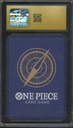 2026 One Piece The Azure Sea's Seven Secret Rare Dracule Mihawk Pristine CGC 10 - Image 2