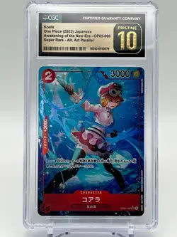 Koala One Piece 2023 Japanese Awakening of the New Era OP05-006 Super Rare CGC - Image 1