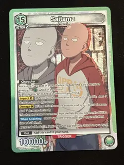 Saitama UE06BT/OPM-1-062 SR Super Rare Union Arena CCG One Punch Man - Image 1