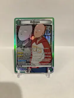 Union Arena, One Punch Man, Saitama, UE06BT/OPM-1-062 SR, English - Image 1