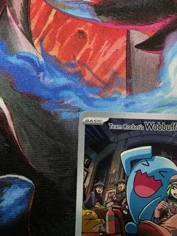 Team Rocket's Wobbuffet 203 Sv: Scarlet & Violet Promo Cards Holo - Image 3