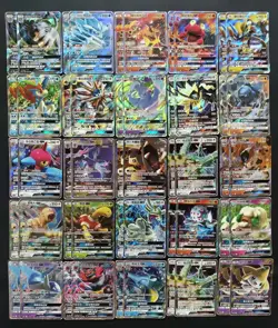 50 Lot pokemon TCG Chinese Card RR Solgaleo-GX & Zeraora-GX XL92 - Image 1