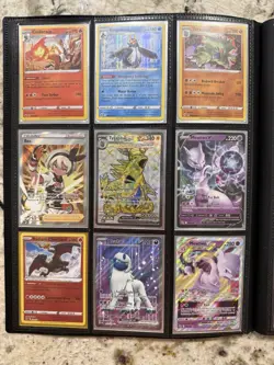 Pokemon Binder Collection Lot 75 Cards & Binder Included! - Image 2