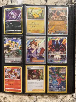 Pokemon Binder Collection Lot 75 Cards & Binder Included! - Image 5