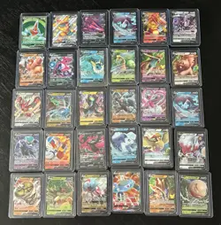 Pokemon LOT 30 Cards ALL V and ALL IN TOP LOADERS - Image 1