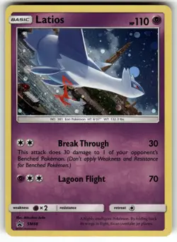 Latios - SM88 SM Promos NM Pokemon Card TCG - Image 1