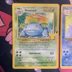 Pokemon 25th Anniversary Celebrations Charizard Blastoise Venusaur Trio 2021 - Image 2