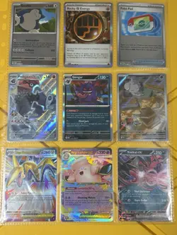 Pokemon 126 NM PERFECT ORDER Card Lot Binder Collection Gengar + Master Set Help - Image 1