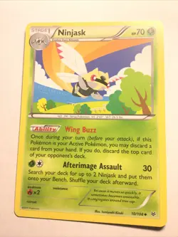 NINJASK - 10/108 - Roaring Skies - Uncommon - Pokemon Card - NM - Image 1