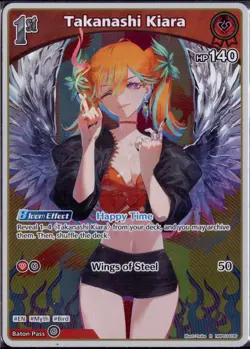 Takanashi Kiara (SR) - Elite Spark - hololive OFFICIAL CARD GAME - Image 1