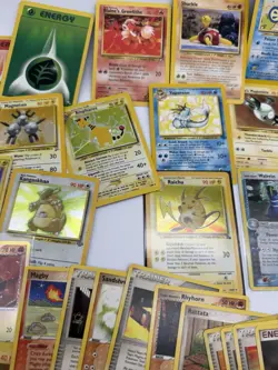 Vintage Pokemon Cards Lot WOTC Jungle Fossil Base Set 2 Neo Ereaders NM-DMG - Image 2