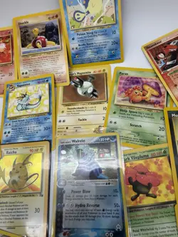 Vintage Pokemon Cards Lot WOTC Jungle Fossil Base Set 2 Neo Ereaders NM-DMG - Image 4