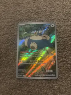 Sealed Pokemon Snorlax 051 Sv: Scarlet & Violet 151 Promo Holo Card - Image 1
