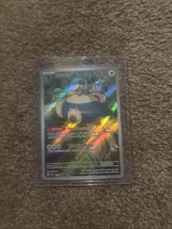 Sealed Pokemon Snorlax 051 Sv: Scarlet & Violet 151 Promo Holo Card - Image 4