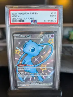 Pokemon TCG Mew ex SV: Paldean Fates Shiny Ultra Rare Holo Card 216/091 EX - Image 2