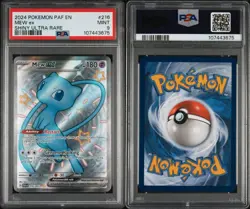 Pokemon TCG Mew ex SV: Paldean Fates Shiny Ultra Rare Holo Card 216/091 EX - Image 4