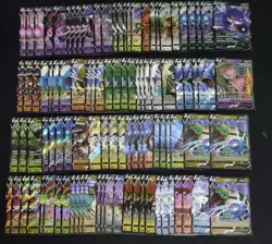 100 Lot All RR Pokemon Chinese Card Holo Rare Gengar Mew Rayquaza A9 FI38 - Image 1