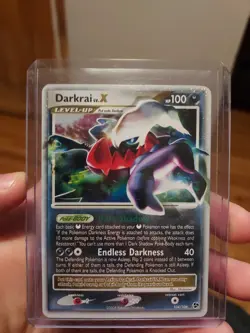 Pokemon Darkrai LV.X Holo Rare TCG Card 104/106 Great Encounters Series LP - Image 1