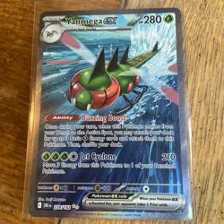 Pokemon Destined Rivals Yanmega ex SIR 228/182 Holo Pack Fresh Clean - Image 1