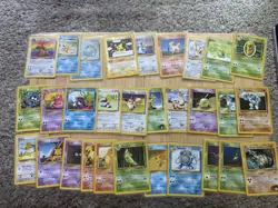 30 Vintage Non Halo Pokemon Card Lot Charmander Eevee Machoke Dragonite - Image 1