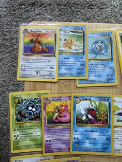 30 Vintage Non Halo Pokemon Card Lot Charmander Eevee Machoke Dragonite - Image 2