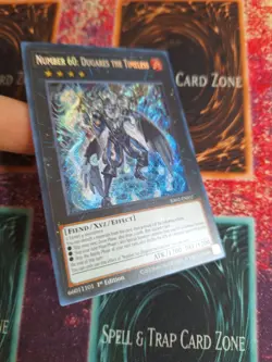 Yu-Gi-Oh! Number 60: Dugares the Timeless RA02-EN037 Secret Rare 1st Edition NM - Image 2