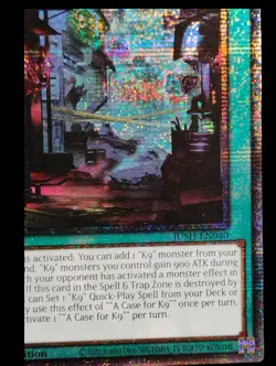 Yu-Gi-Oh "A Case For K9" (Starlight Rare) JUSH-EN040 Justice Hunters 1st Edition - Image 5