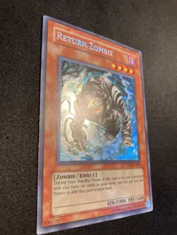 Yugioh: Return Zombie - PP01-EN006 - Secret Rare - Unlimited - Light Play - Image 3