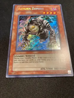Yugioh: Return Zombie - PP01-EN006 - Secret Rare - Unlimited - Light Play - Image 4