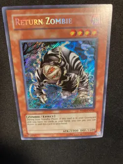 Yugioh: Return Zombie - PP01-EN006 - Secret Rare - Unlimited - Light Play - Image 5