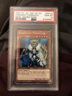 2020 Yugioh Speed Duel SBCB Airknight Parshath PSA 10 - Image 1