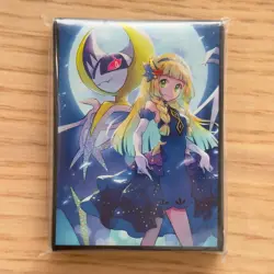 Lillie Lunala Deck Shield Sleeves 60 Count Pokemon Trading Card Game - Image 1