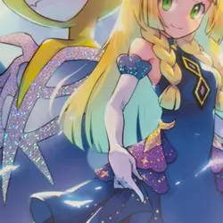 Lillie Lunala Deck Shield Sleeves 60 Count Pokemon Trading Card Game - Image 2