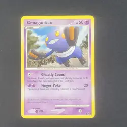 Pokemon TCG - Croagunk - Pop Series 8 Promo Card #13/17 NM/LP - 2008 Nintendo - Image 2