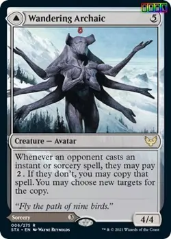 Wandering Archaic [STX - 6] - NM [Foil] TCG MTG - Image 1