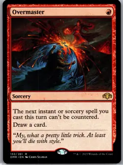 Overmaster R Dominaria Remastered 132 NM Normal - Image 1