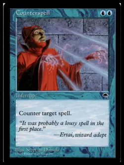 Counterspell #2 Tempest Lightly played - Image 1
