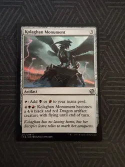 mtg kolaghan monument iconic masters - Image 1