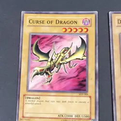 Yugioh - 4x Vintage SDY Common Card Lot - LP - collection Starter Deck Yugi 2002 - Image 3