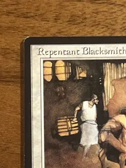 Magic: The Gathering MTG BB AN Repentant Blacksmith Arabian Nights ungraded - Image 3