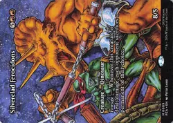 Silverclad Ferocidons (Borderless) Teenage Mutant Ninja Turtles PZA Foil - Image 1