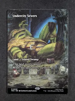 2026 MTG UNDERCITY SEWERS #0020 TMNT: Source Material Borderless Mythic Rare - Image 1